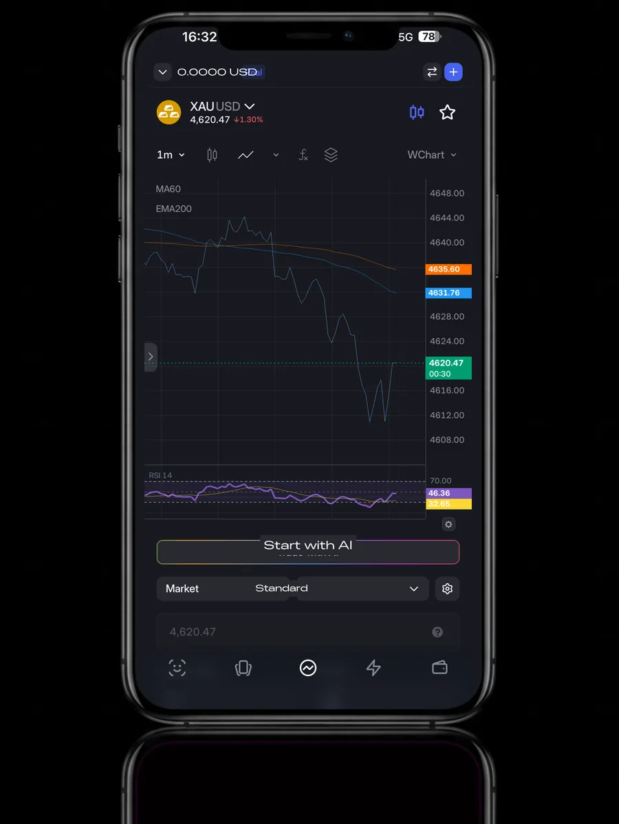 Walbi trading terminal